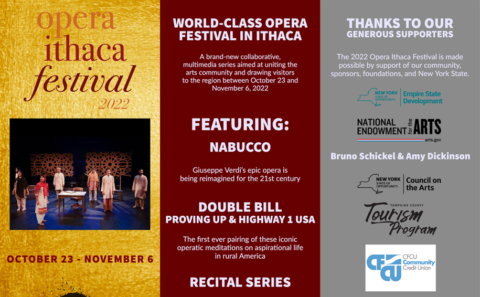 Opera Ithaca Festival Runs Through November 6 - The EDGE